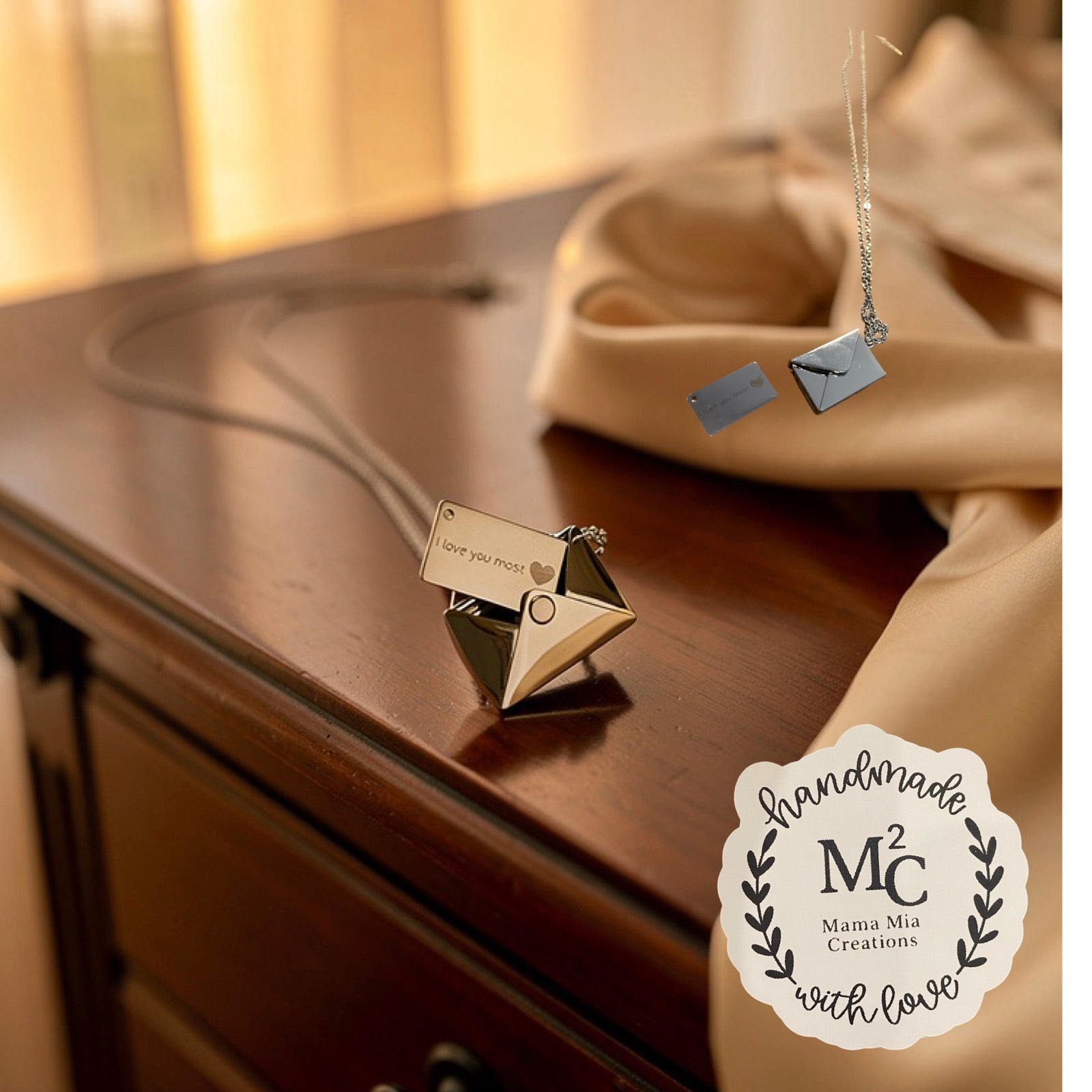 Envelope Necklace