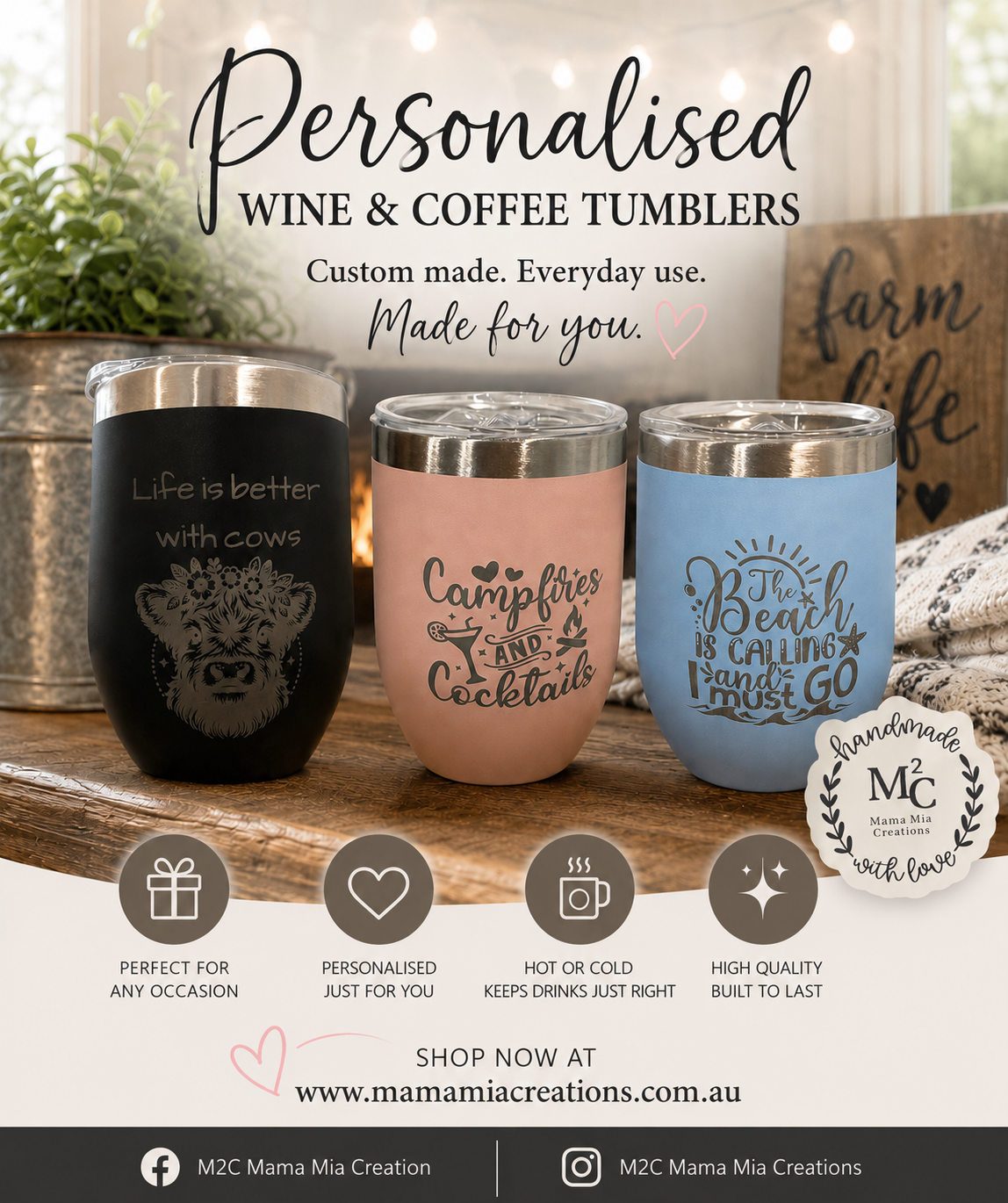 Wine/ Coffee Tumbler