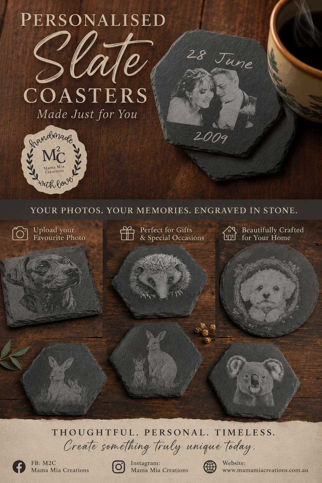 Slate Coasters
