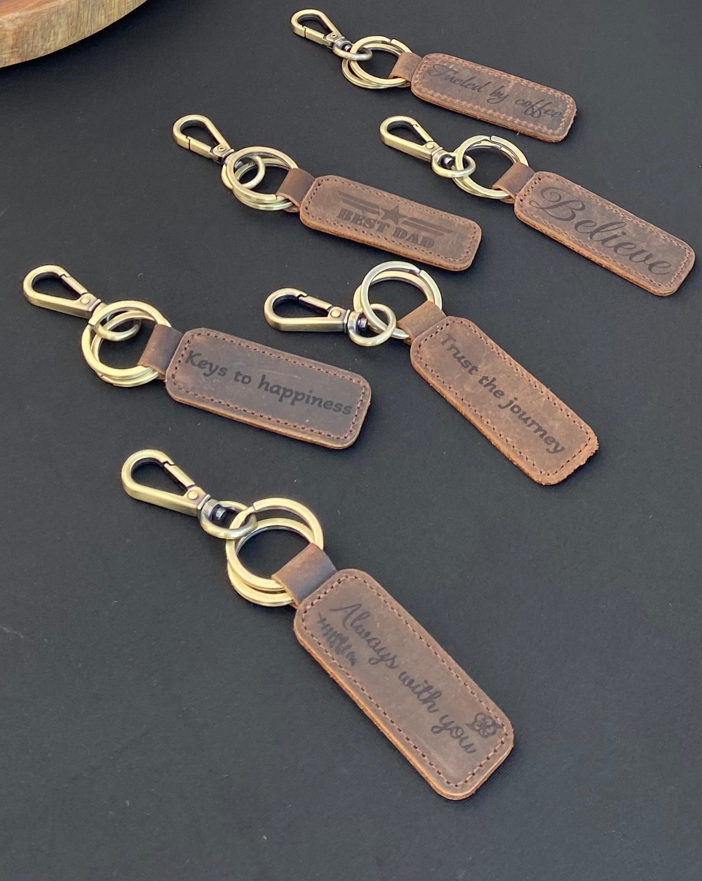 Leather Keychain
