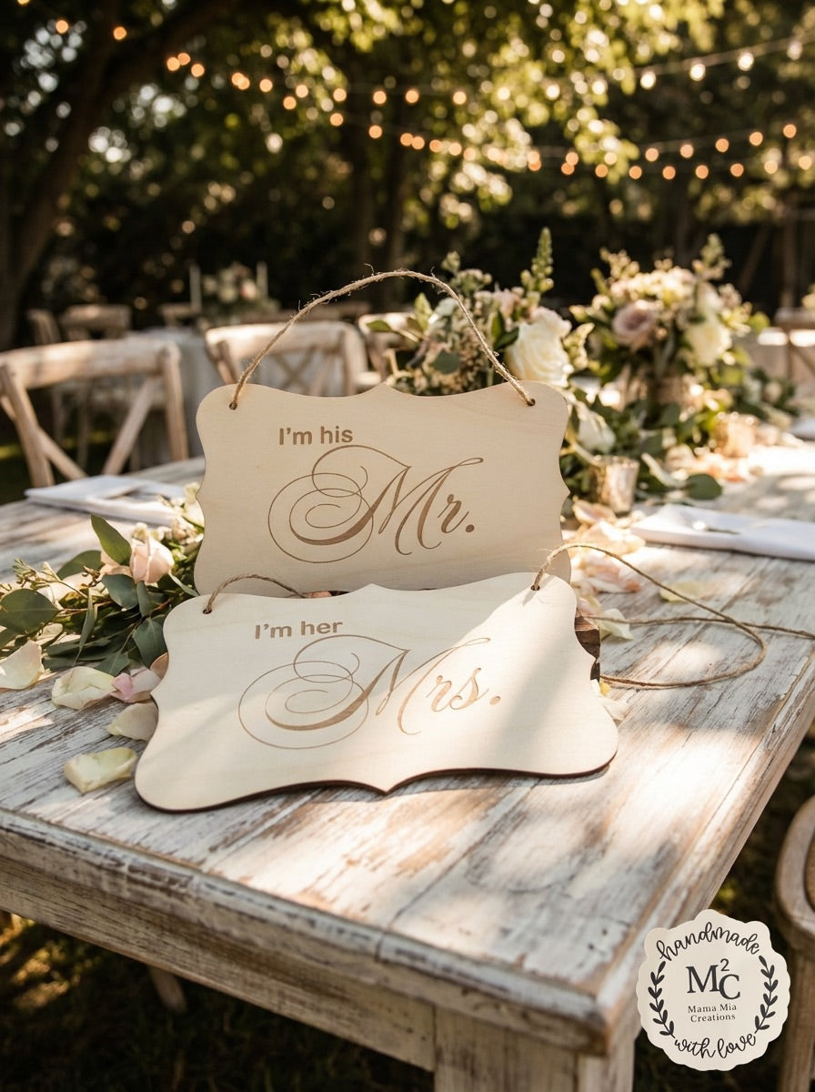 Wooden/ Slate Signs