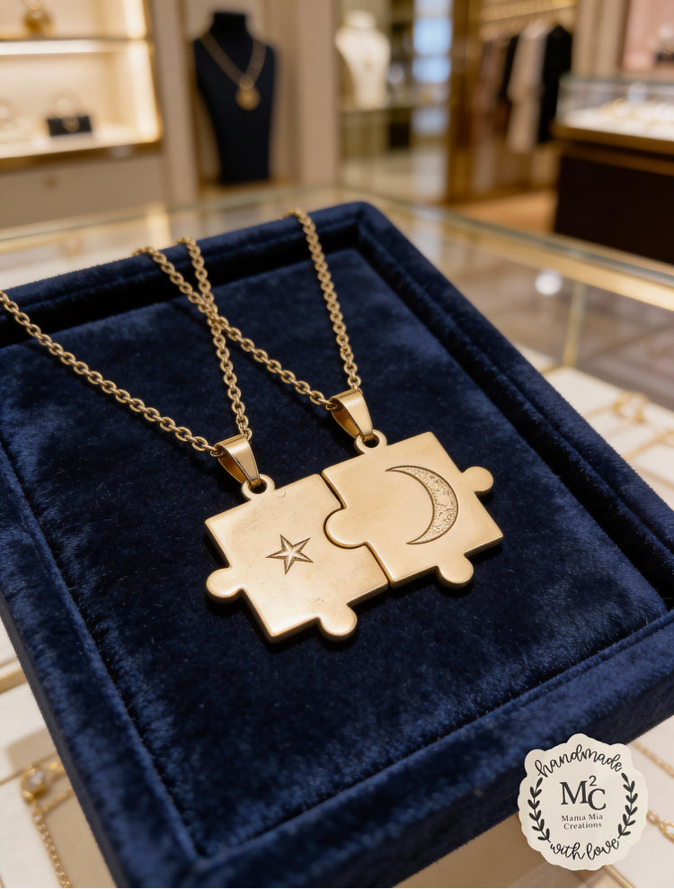 Matching Puzzle Necklace