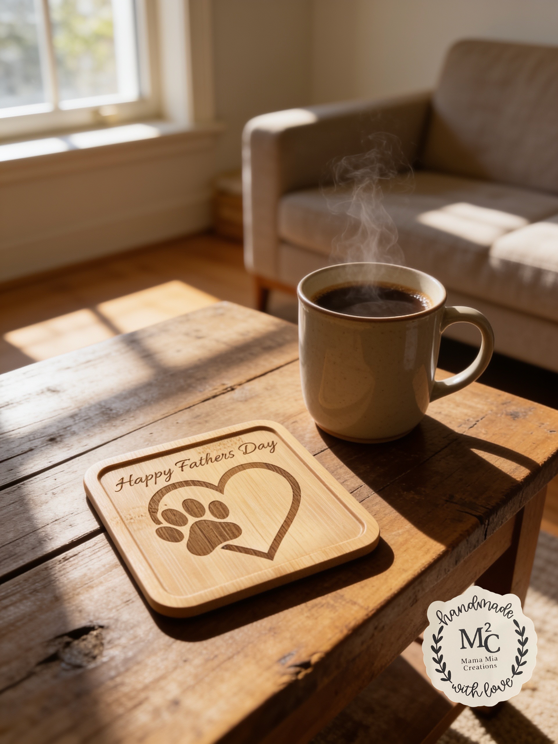 Bamboo coaster