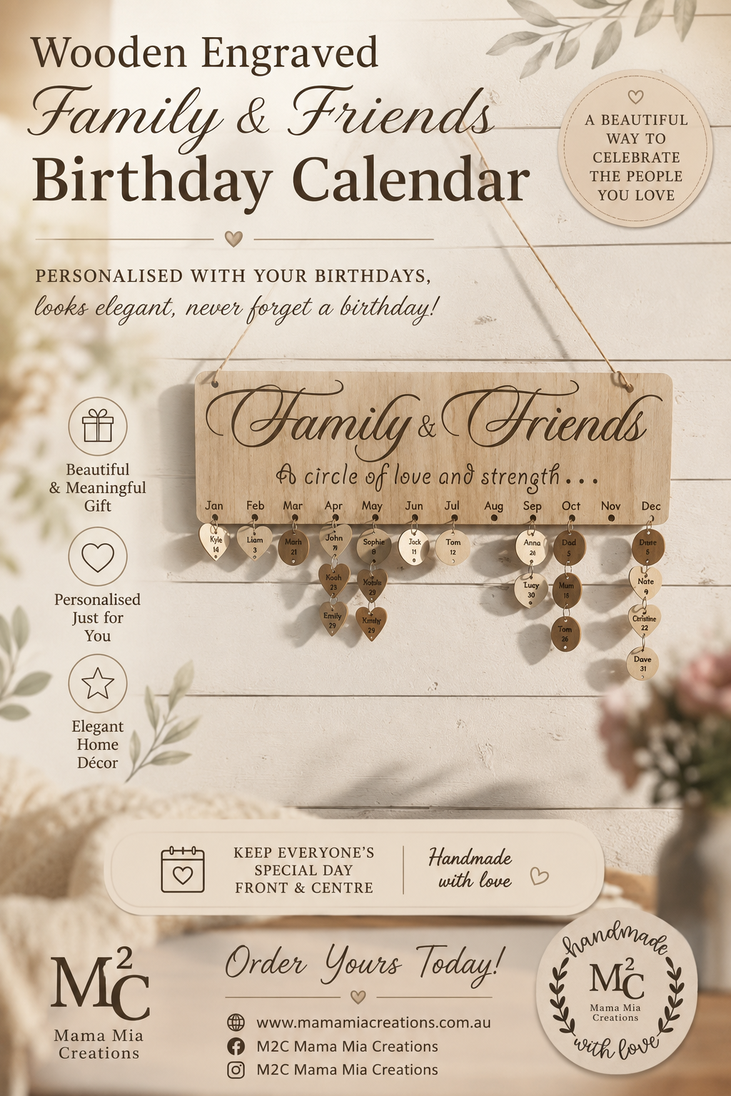 Birthday Calendar